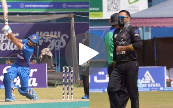 [Watch] Mohammad Nabi Humiliated In Shpageeza T20 League 2024; Zubaid Punishes For A Huge Six